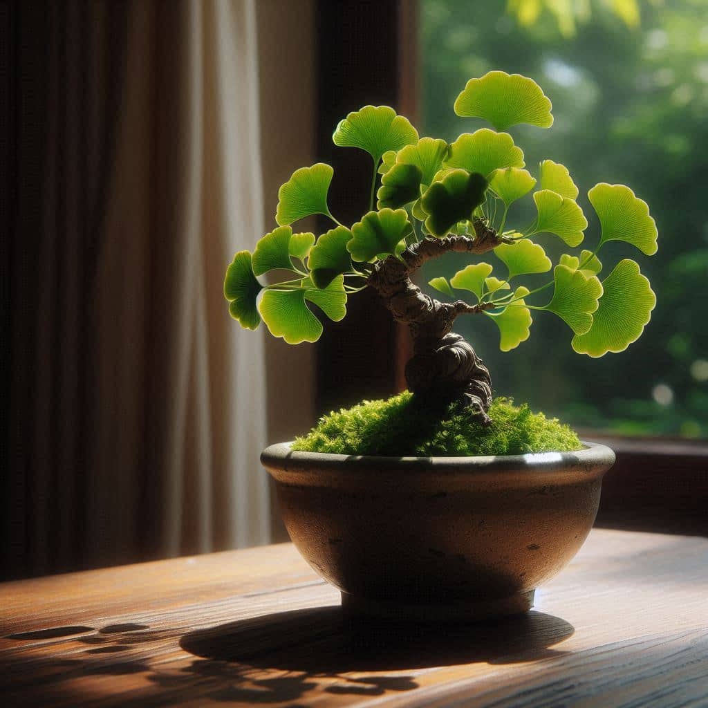 Bonsai de Ginkgo (Ginkgo biloba)