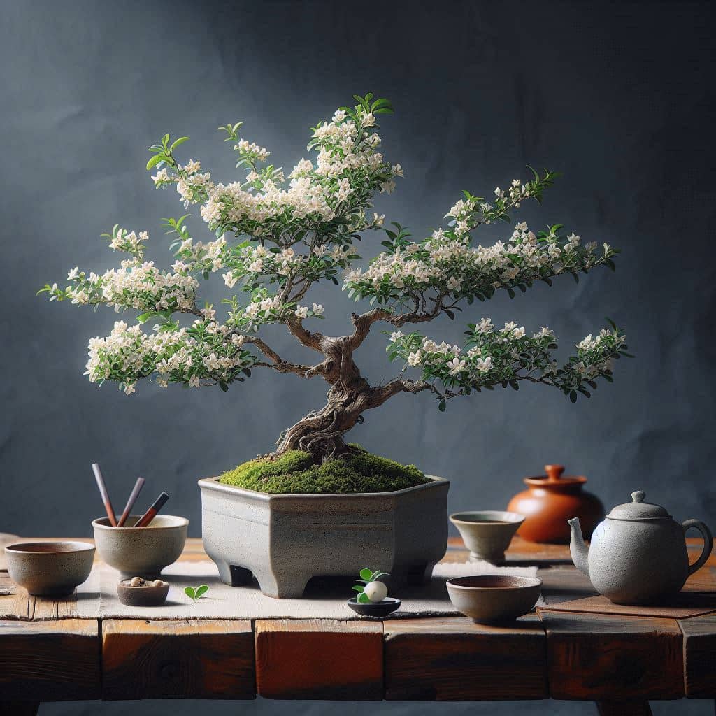Bonsai de Serissa (Serissa japonica)