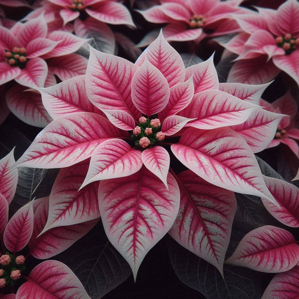 Poinsétia Variegada