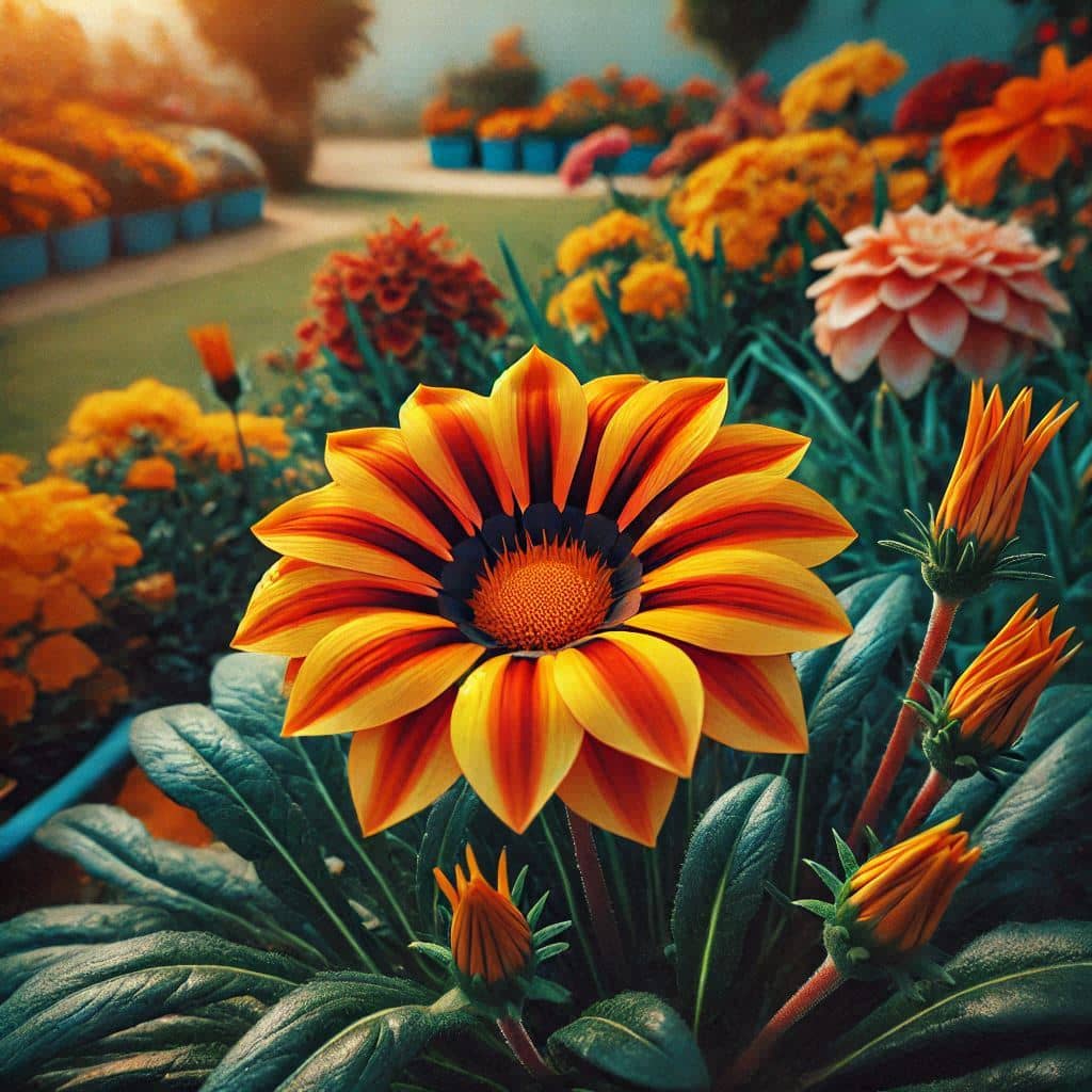 Gazânia (Gazania rigens)