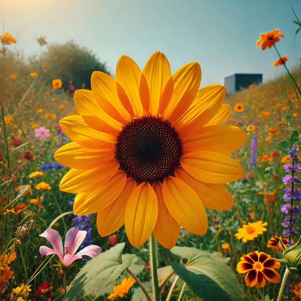 Girassol (Helianthus annuus)