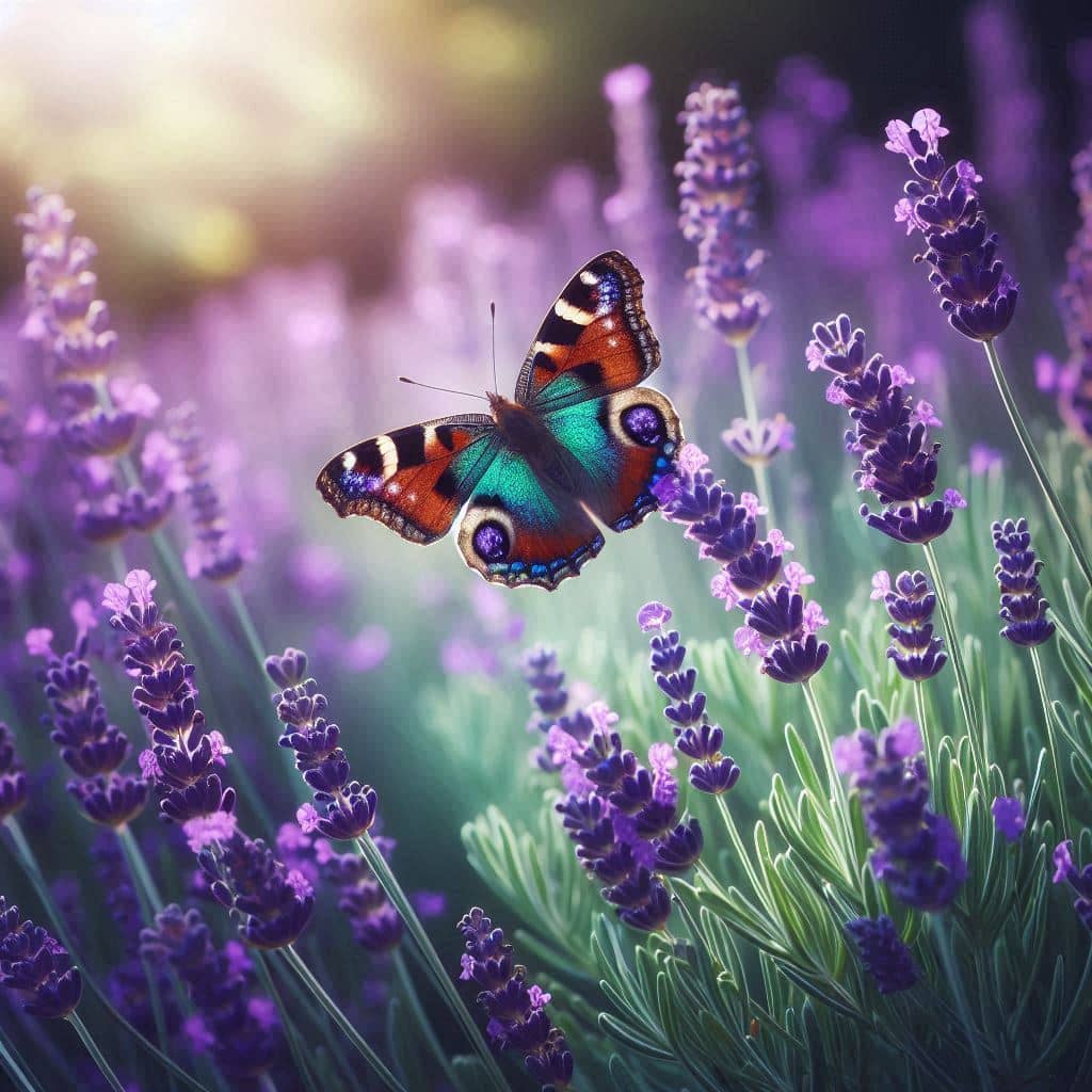 Lavanda Mariposa (Lavandula stoechas)