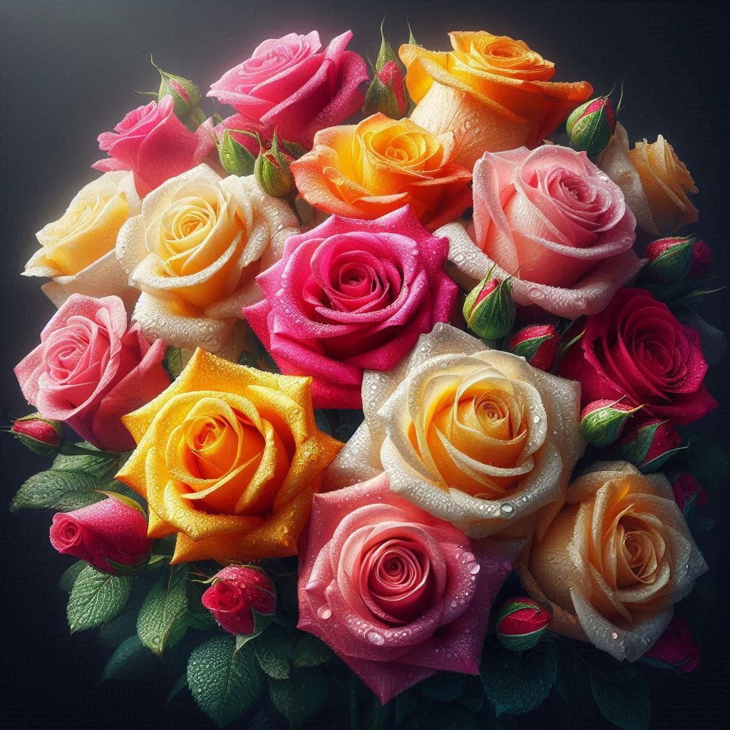 Rosas (Rosa spp.)